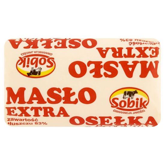 Sobik Masło ekstra osełka górska 200 g