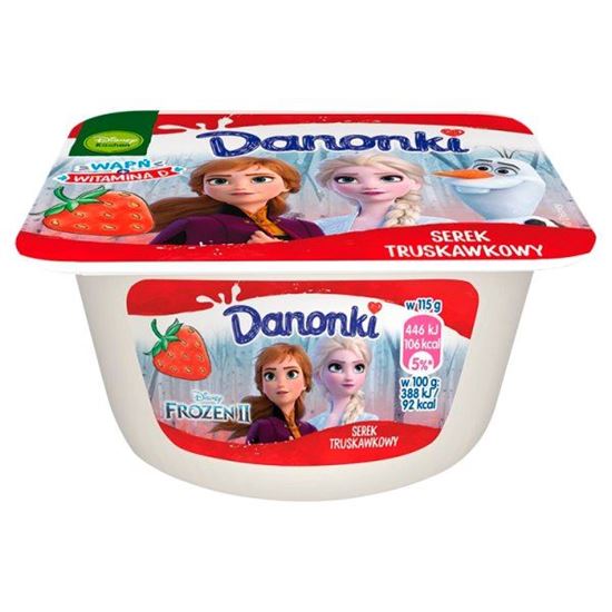 Danone Danonki Serek truskawkowy 115 g