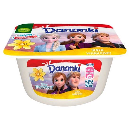 Danone Danonki Serek waniliowy 115 g