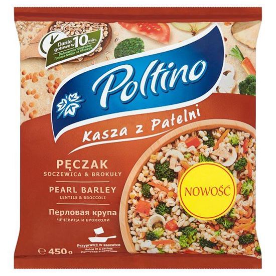 Poltino Kasza z patelni pęczak soczewica & brokuły 450 g