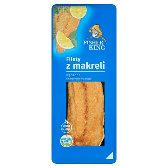 Fisher King Filety z makreli wędzone 100 g