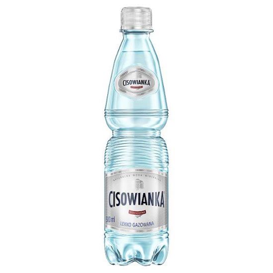 Cisowianka Naturalna woda mineralna lekko gazowana niskosodowa 500 ml