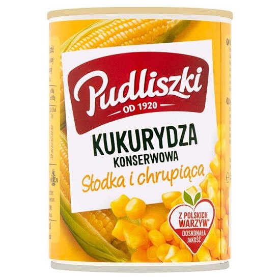 Pudliszki Kukurydza konserwowa 400 g
