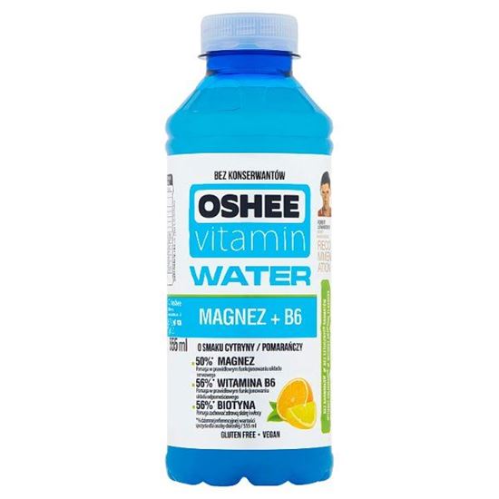 Oshee Vitamin Water Napój niegazowany o smaku cytryny-pomarańczy 555 ml