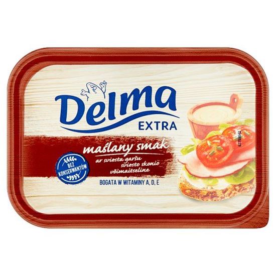 Delma Extra Margaryna o smaku masła 250 g