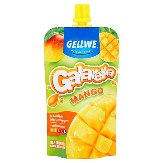 Gellwe Galaretka smak mango 90 g