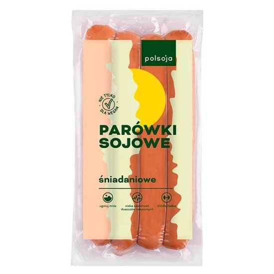 Polsoja Parówki sojowe śniadaniowe 200 g