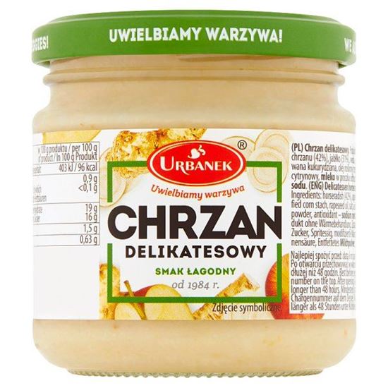 Urbanek Chrzan delikatesowy smak łagodny 200 g