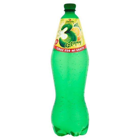 Zbyszko 3 Cytryny Napój gazowany 1,75 l