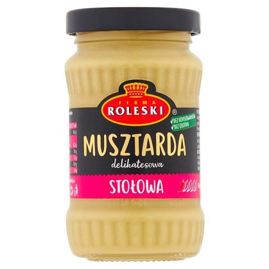 Firma Roleski Musztarda delikatesowa stołowa 175 g