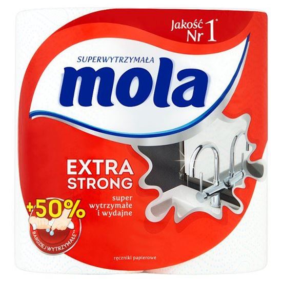 Mola Extra Strong Ręczniki papierowe 2 rolki