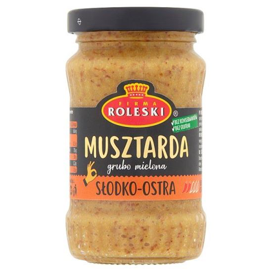 Firma Roleski Musztarda słodko-ostra 175 g