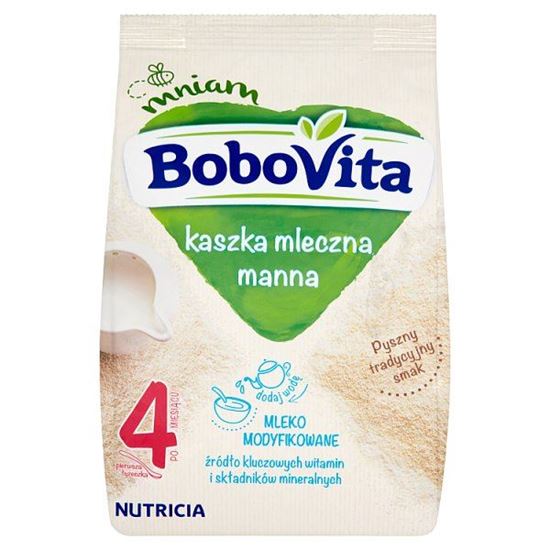 BoboVita Kaszka mleczna manna po 4 miesiącu 230 g