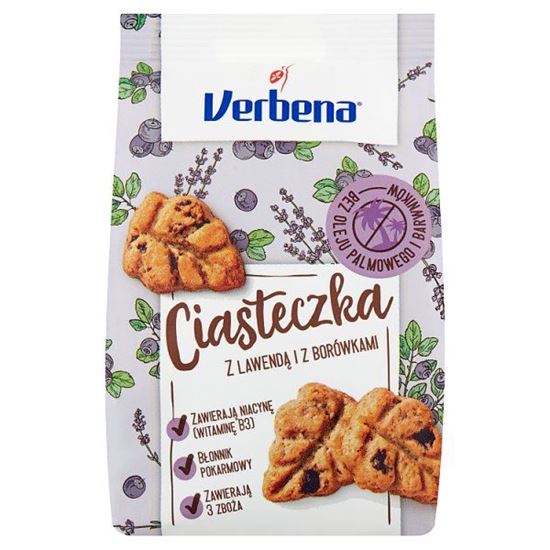 Verbena Ciasteczka z lawendą i z borówkami 90 g