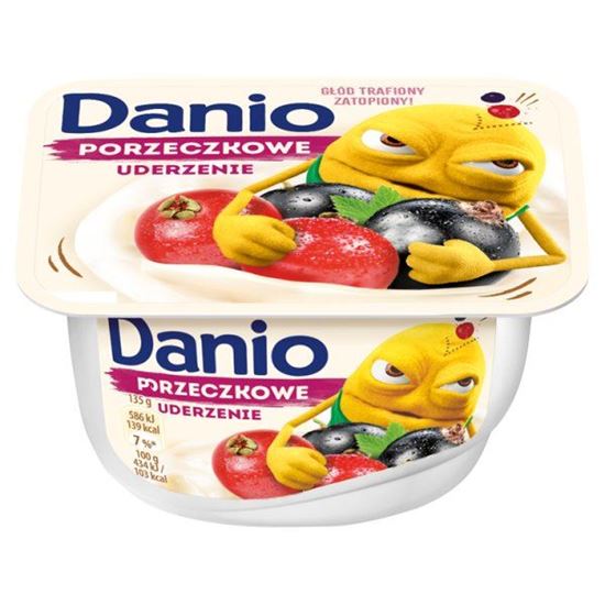 Danone Danio Serek homogenizowany z porzeczkami 135 g
