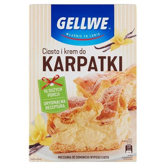 Gellwe Ciasto i krem do karpatki 340 g