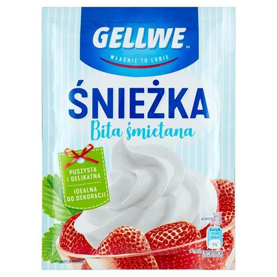 Gellwe Bita śmietana Śnieżka 60 g