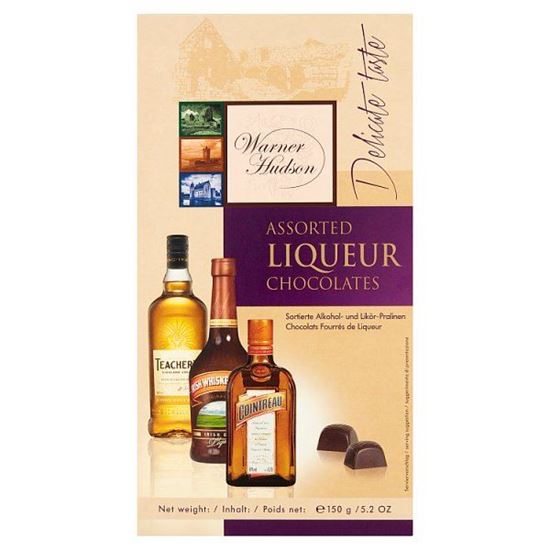 Warner Hudson Ekskluzywne pralinki z alkoholem 150 g