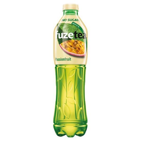 FuzeTea Zero Sugar Napój z ekstraktem z zielonej herbaty o smaku marakui 1,5 l