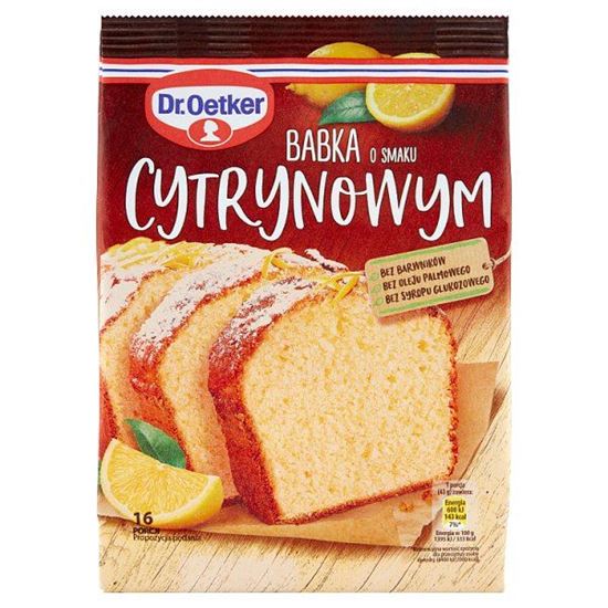 Dr. Oetker Babka o smaku cytrynowym 375 g