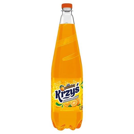 Krzyś Napój gazowany smak pomarańczy 1,25 l