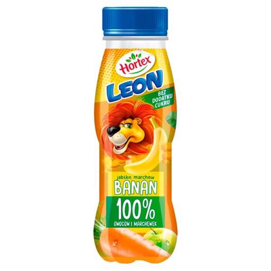 Hortex Leon Sok jabłko marchew banan 300 ml