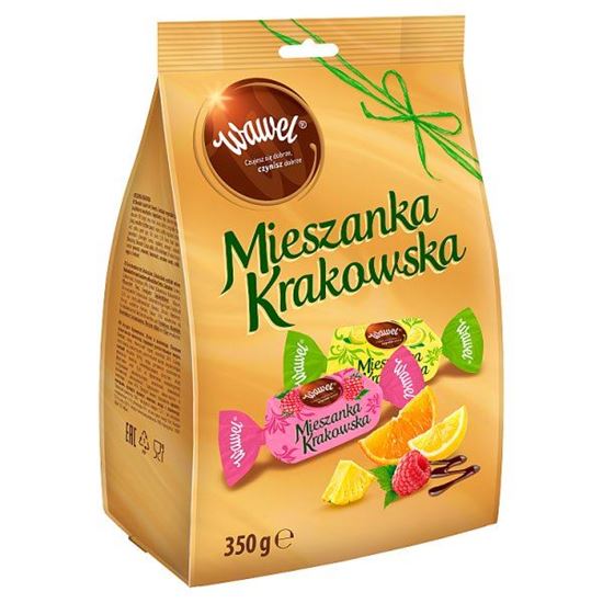 Wawel Mieszanka Krakowska Galaretki w czekoladzie 350 g