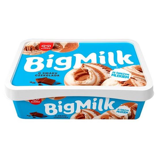 Algida Big Milk o smaku czekolada Lody 900 ml