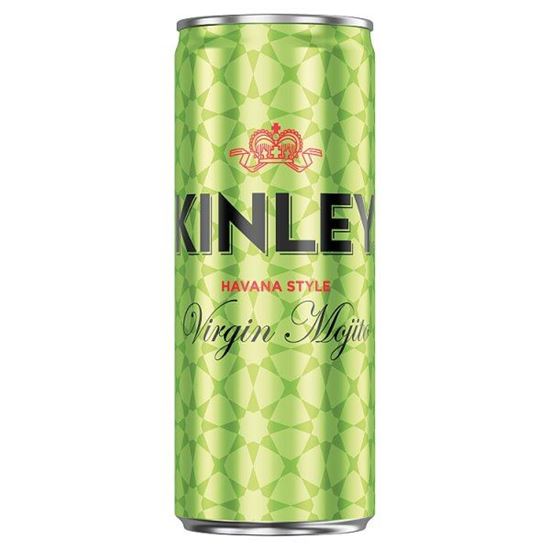 Kinley Virgin Mojito Napój gazowany 250 ml