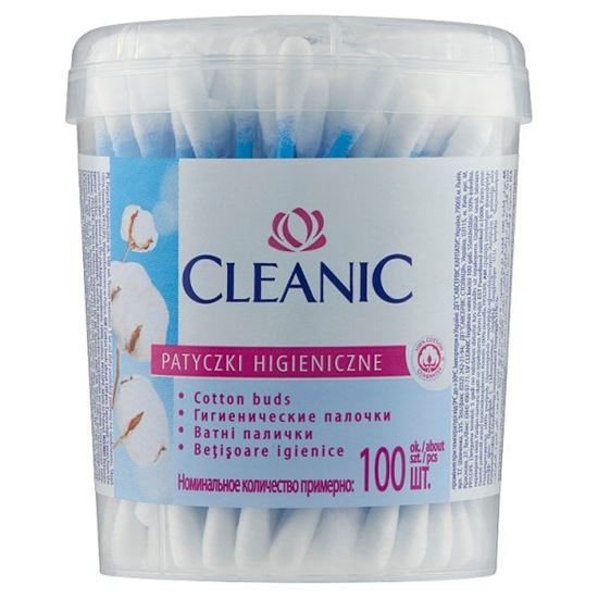 Cleanic Patyczki higieniczne 100 sztuk