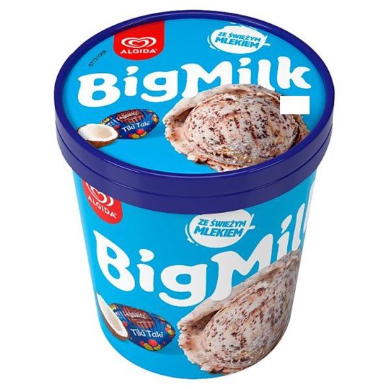 Algida Big Milk Lody o smaku Tiki Taki z Wawelu 450 ml