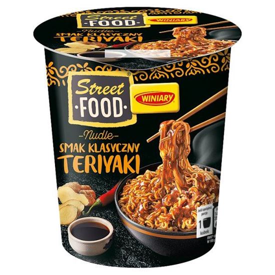Winiary Street Food Nudle Danie instant smak klasyczny teriyaki 75 g