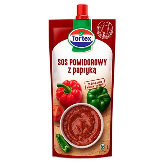 Tortex Sos pomidorowy z papryką 250 g