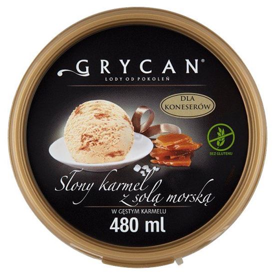 Grycan Lody słony karmel z solą morską 480 ml