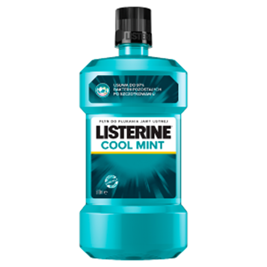 Obrazek Listerine Cool Mint Płyn do płukania jamy ustnej 500 ml