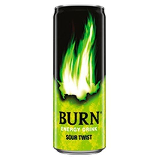 Burn Sour Twist Gazowany napój energetyczny 250 ml