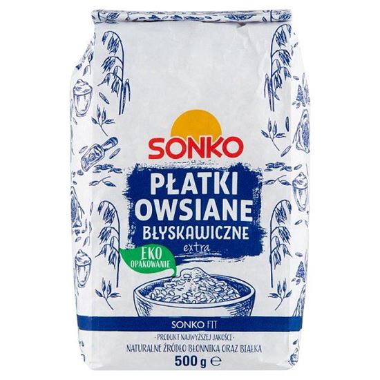 Sonko Płatki owsiane błyskawiczne ekstra 500 g