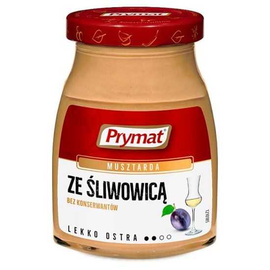 Prymat Musztarda ze śliwowicą 180 g