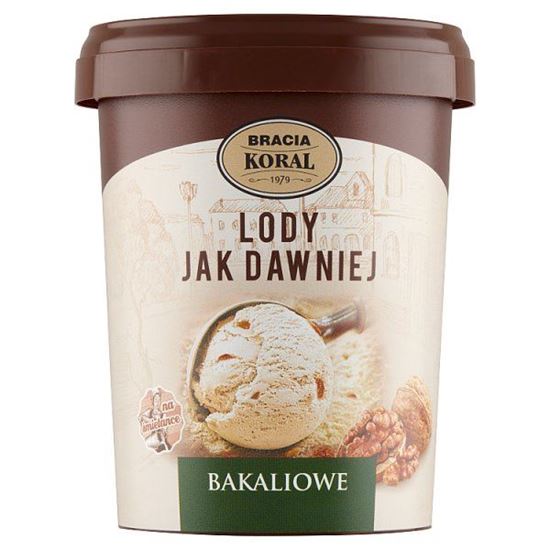 Bracia Koral Lody jak dawniej Lody bakaliowe 450 ml