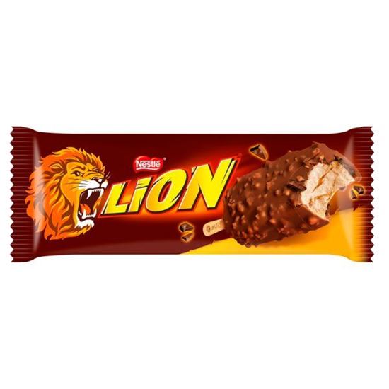 Lion Lody karmelowe sosem karmelowym w mlecznej czekoladzie 100 ml
