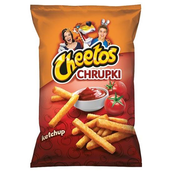 Cheetos Chrupki kukurydziane o smaku ketchupowym 165 g