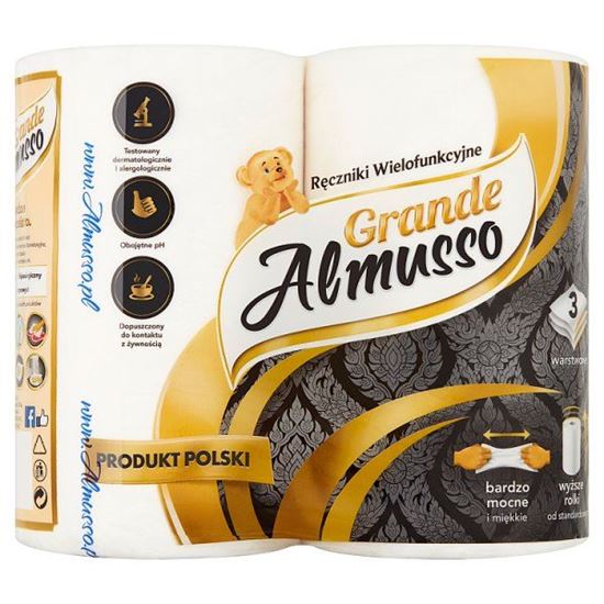 Almusso Grande Ręczniki wielofunkcyjne 2 rolki