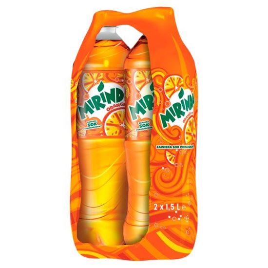 Mirinda Orange Napój gazowany 2 x 1,5 l
