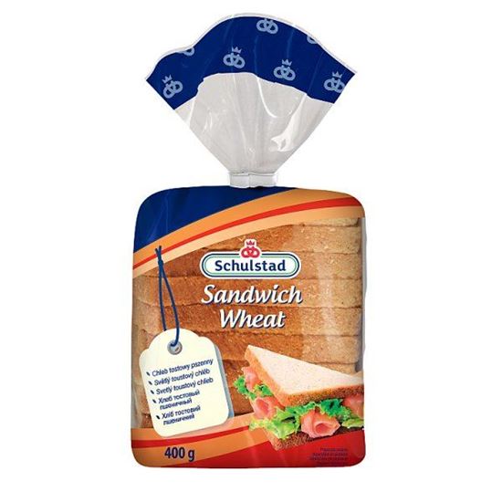 Schulstad Chleb tostowy pszenny 400 g