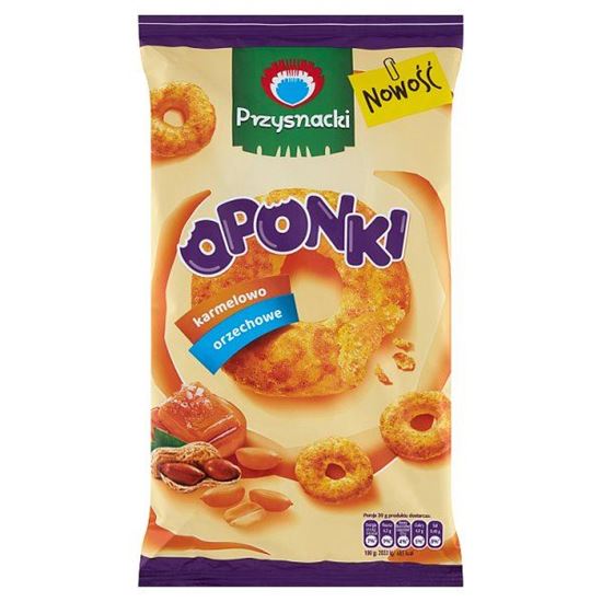 Przysnacki Oponki karmelowo-orzechowe 100 g