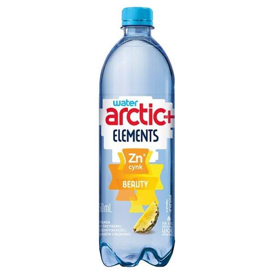 Arctic+ Elements Beauty Napój niegazowany o smaku ananasa wzbogacony cynkiem 750 ml
