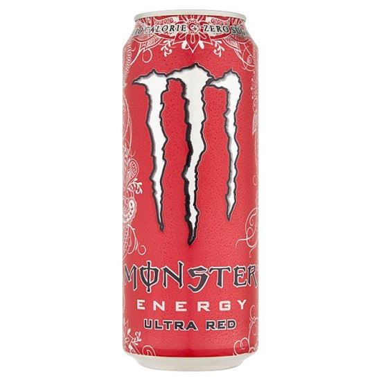 Monster Energy Ultra Red Gazowany napój energetyczny 500 ml