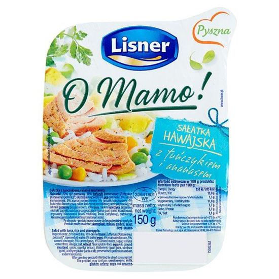 Lisner O Mamo! Sałatka hawajska z tuńczykiem i ananasem 150 g