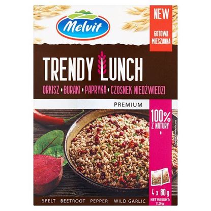 Melvit Premium Trendy Lunch okisz buraki papryka czosnek niedźwiedzi 320 g (4 x 80 g)