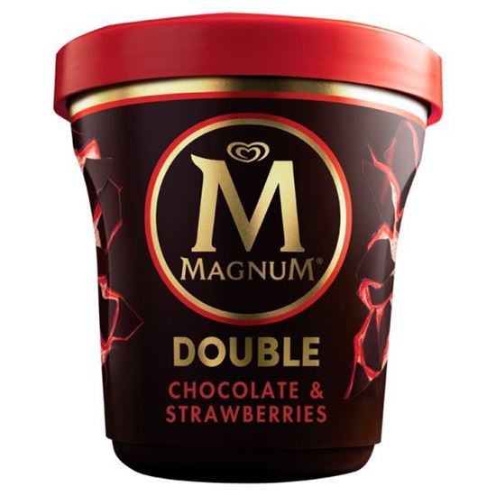 Magnum Double Chocolate & Strawberries Lody 440 ml